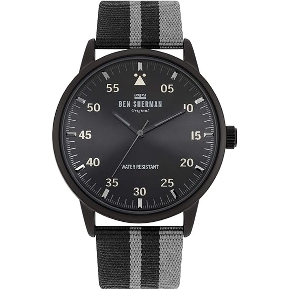 Ben Sherman – Graue Stoffuhr