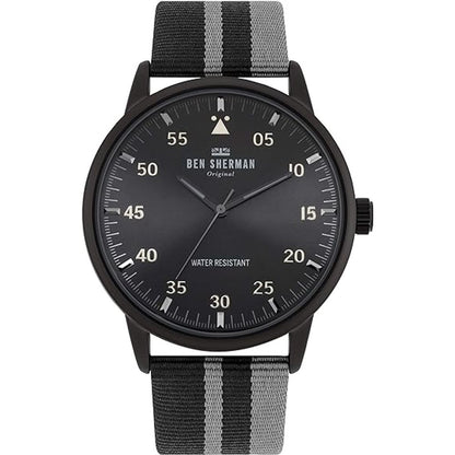 Ben Sherman – Graue Stoffuhr