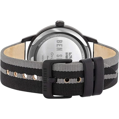 Ben Sherman – Graue Stoffuhr