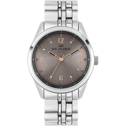 Ben Sherman – Graue Edelstahluhr
