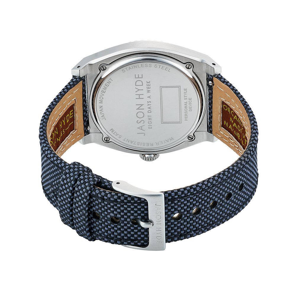 Jason Hyde Blaue Polycarbonat-Armbanduhr
