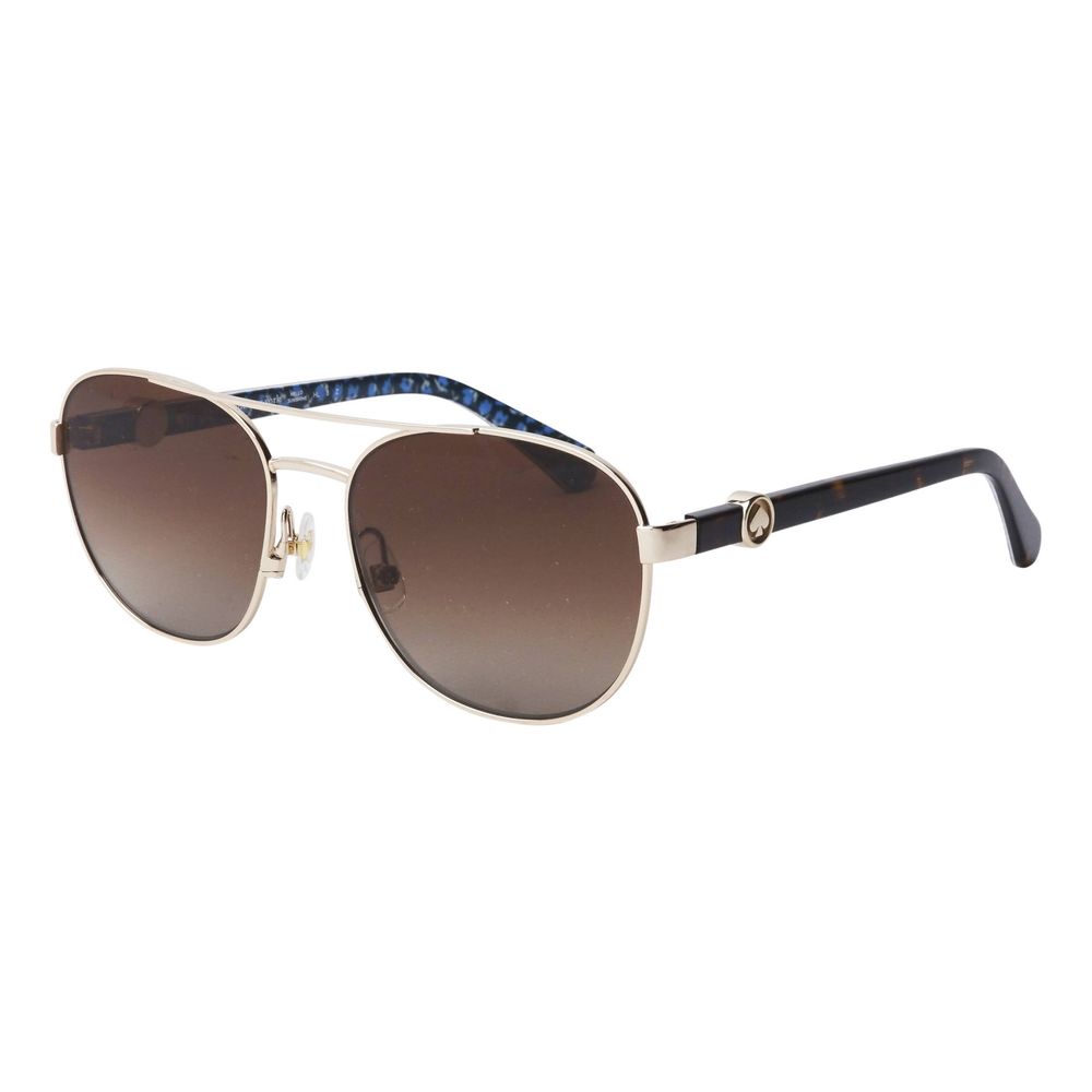 Kate Spade Sonnenbrille aus goldenem Metall