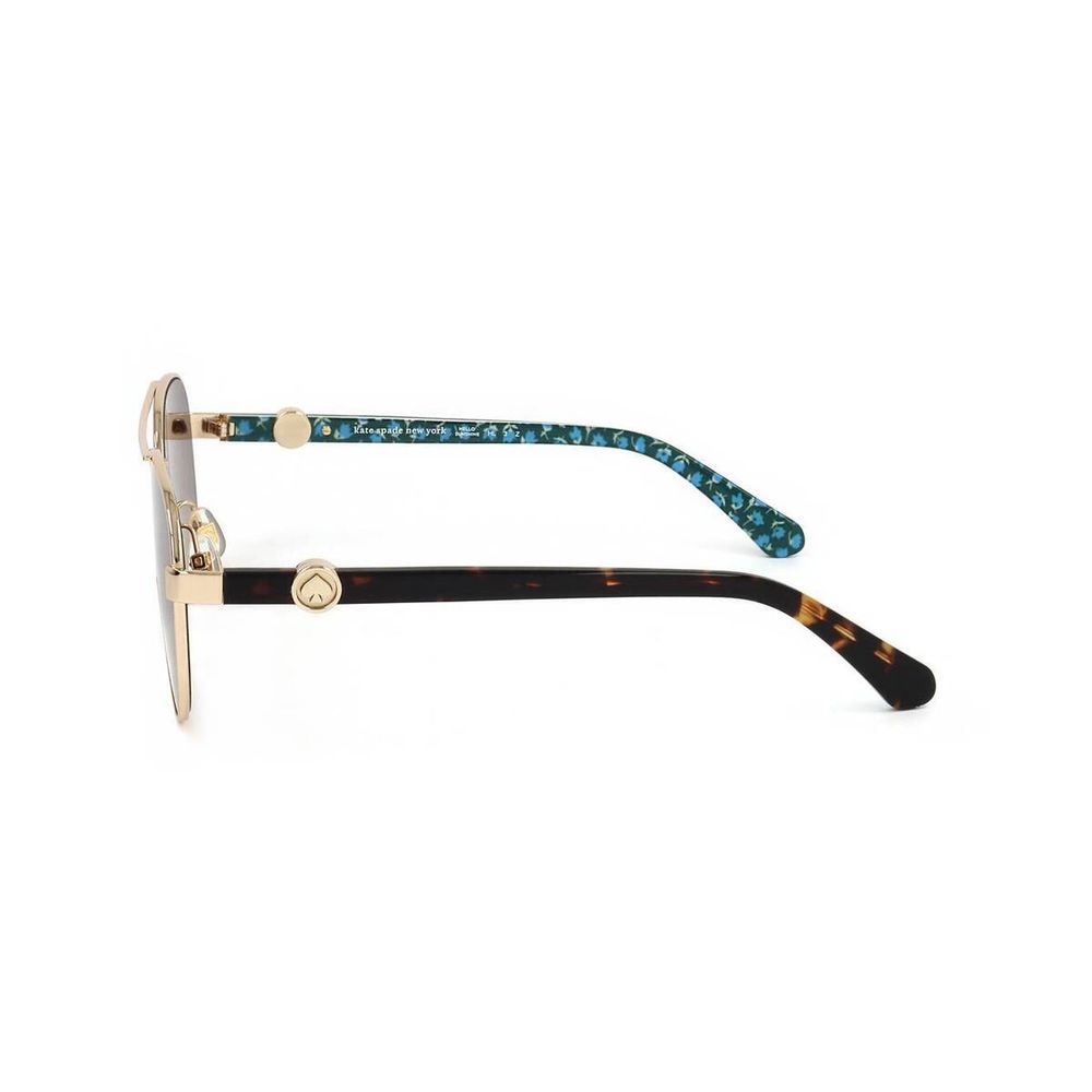 Kate Spade Sonnenbrille aus goldenem Metall