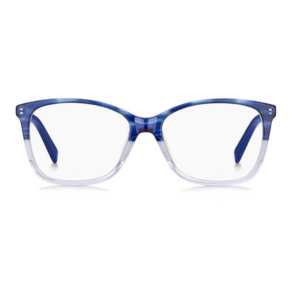 M Missoni Blaue Acetat-Brille (Gestell)