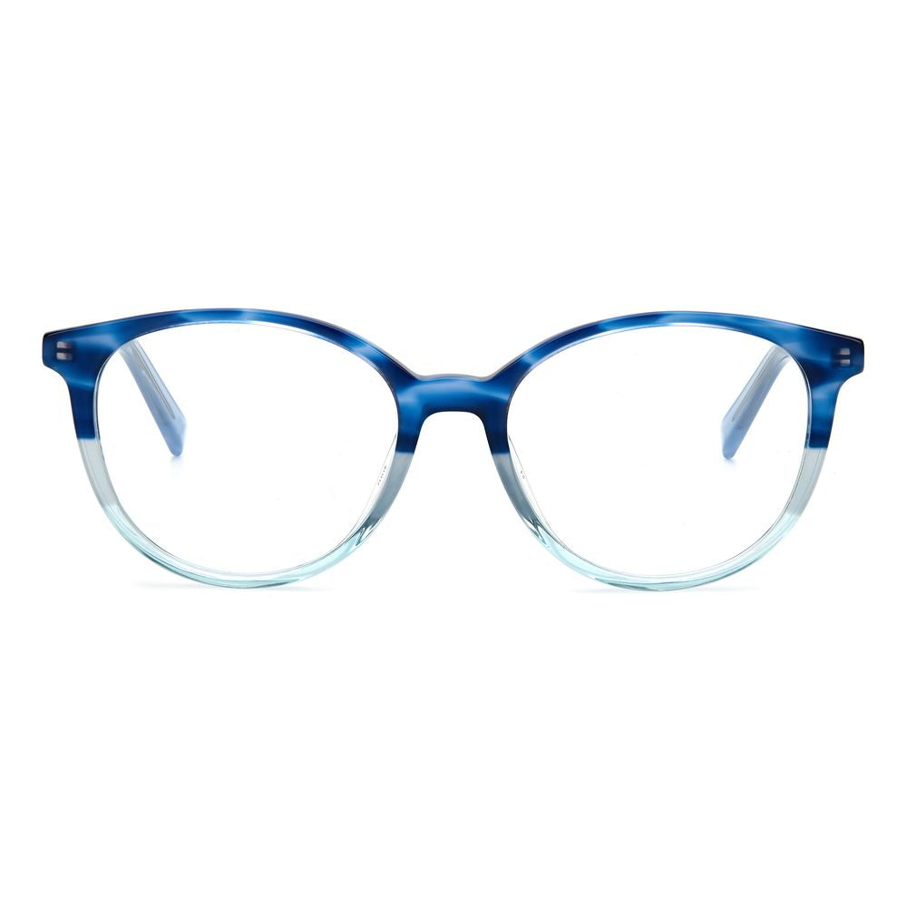 M Missoni Blaue Acetat-Brille (Gestell)