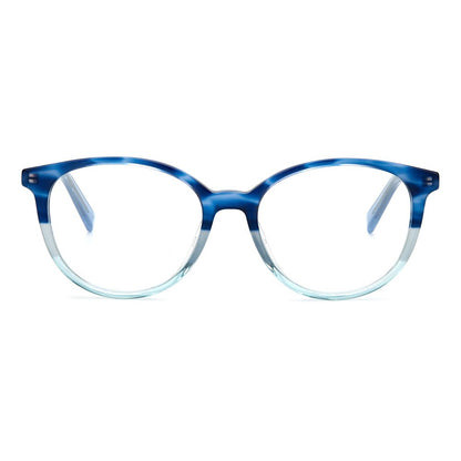 M Missoni Blaue Acetat-Brille (Gestell)