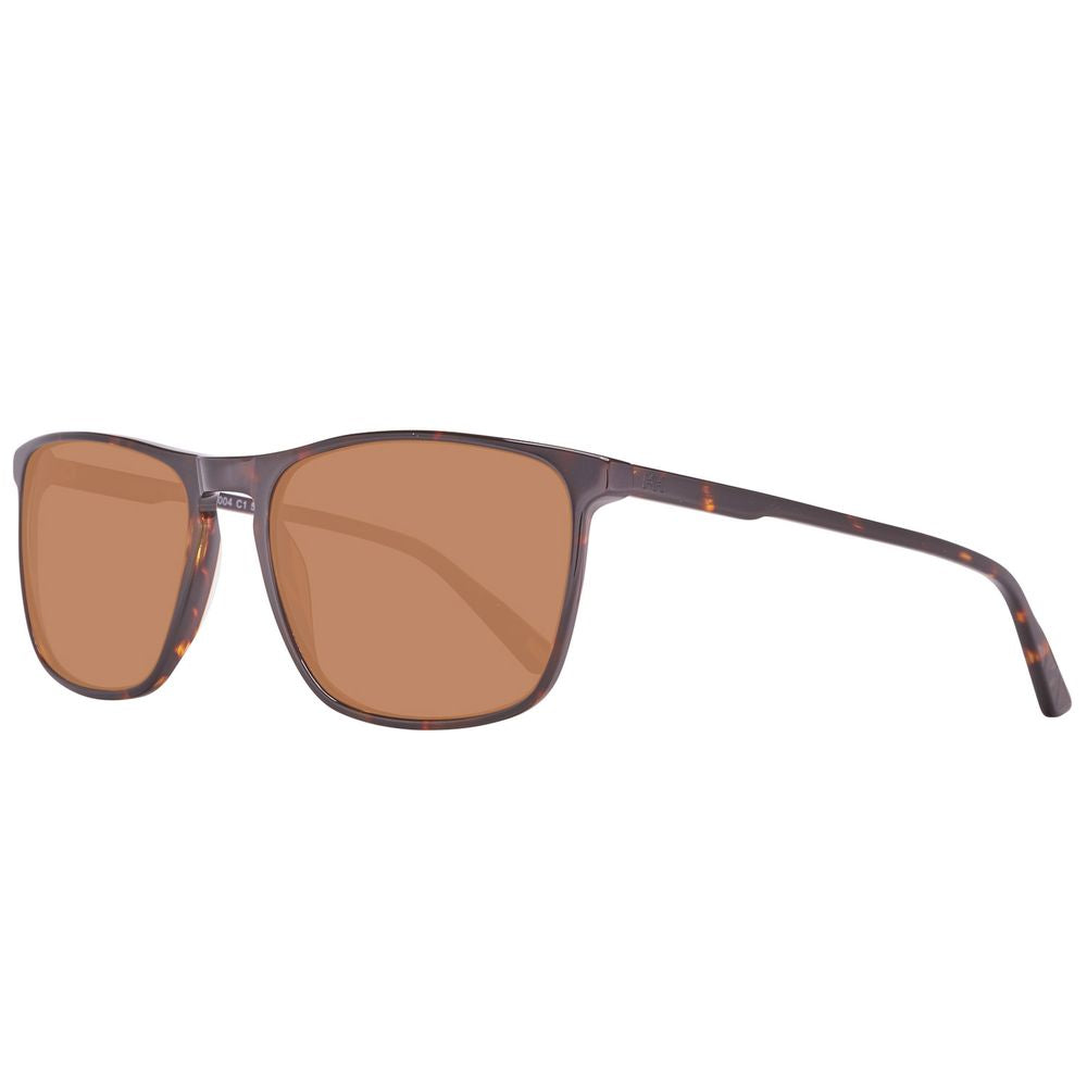 Helly Hansen – Braune Sonnenbrille aus Kunststoff