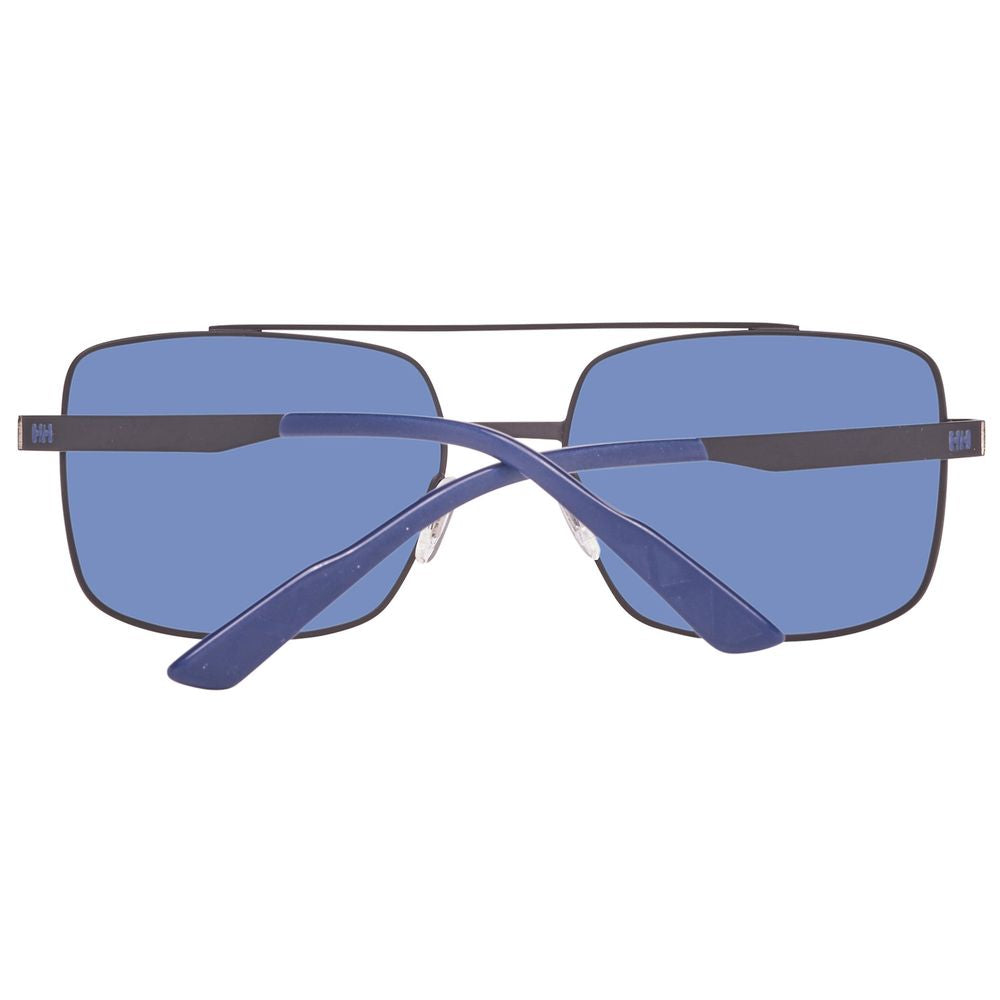 نظارات شمسية هيلي هانسن المعدنية السوداء