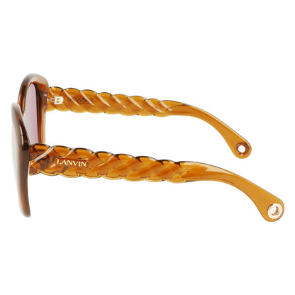 Lanvin – Braune Sonnenbrille mit Bio-Injektion