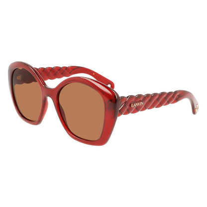 Lanvin – Rote Sonnenbrille mit Bio-Injektion