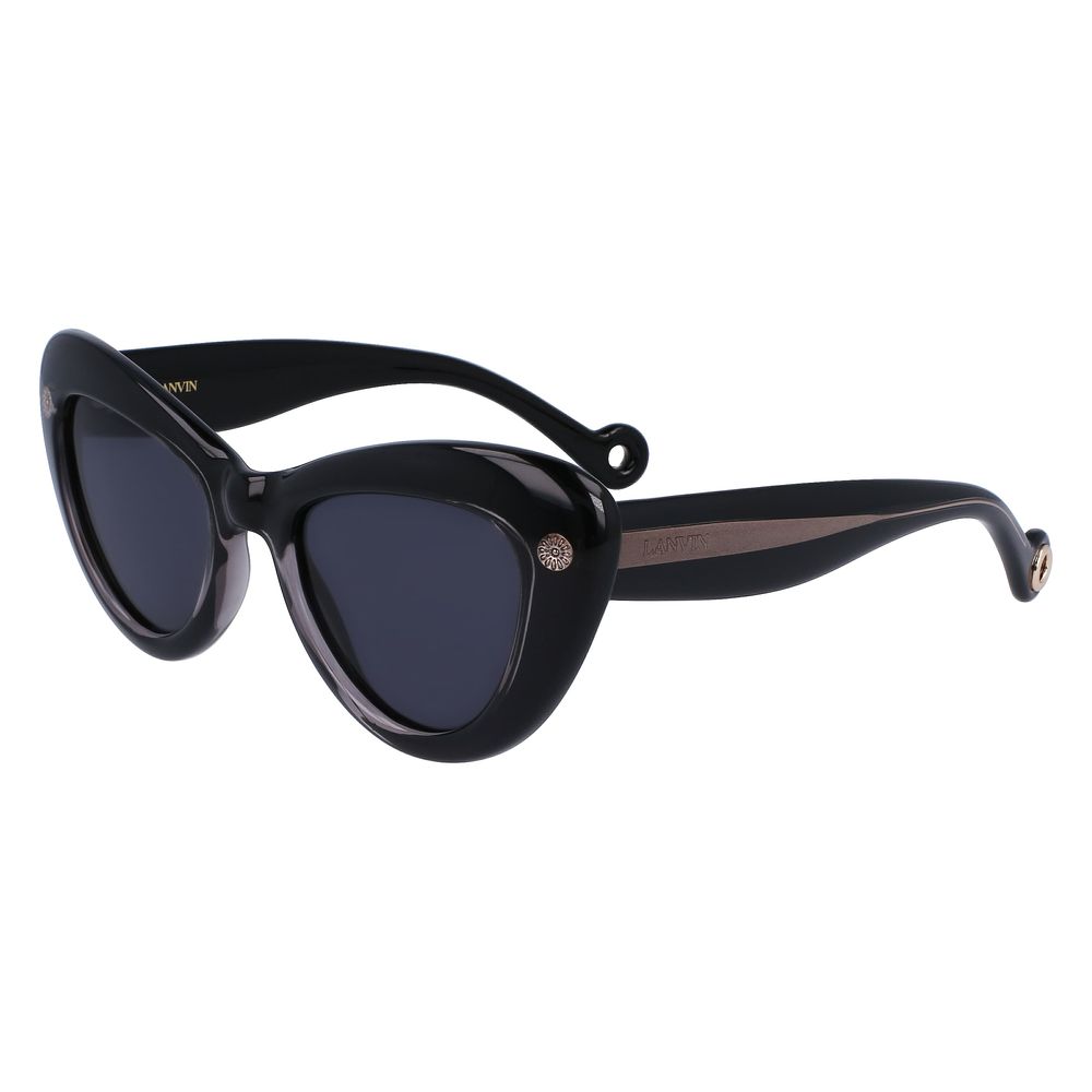 Lanvin Graue Sonnenbrille mit Bio-Injektion