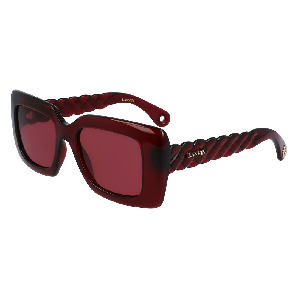 Lanvin – Rote Sonnenbrille mit Bio-Injektion