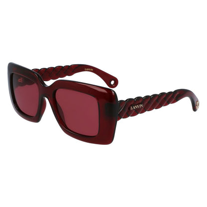 Lanvin – Rote Sonnenbrille mit Bio-Injektion