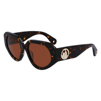 Lanvin – Braune Acetat-Sonnenbrille
