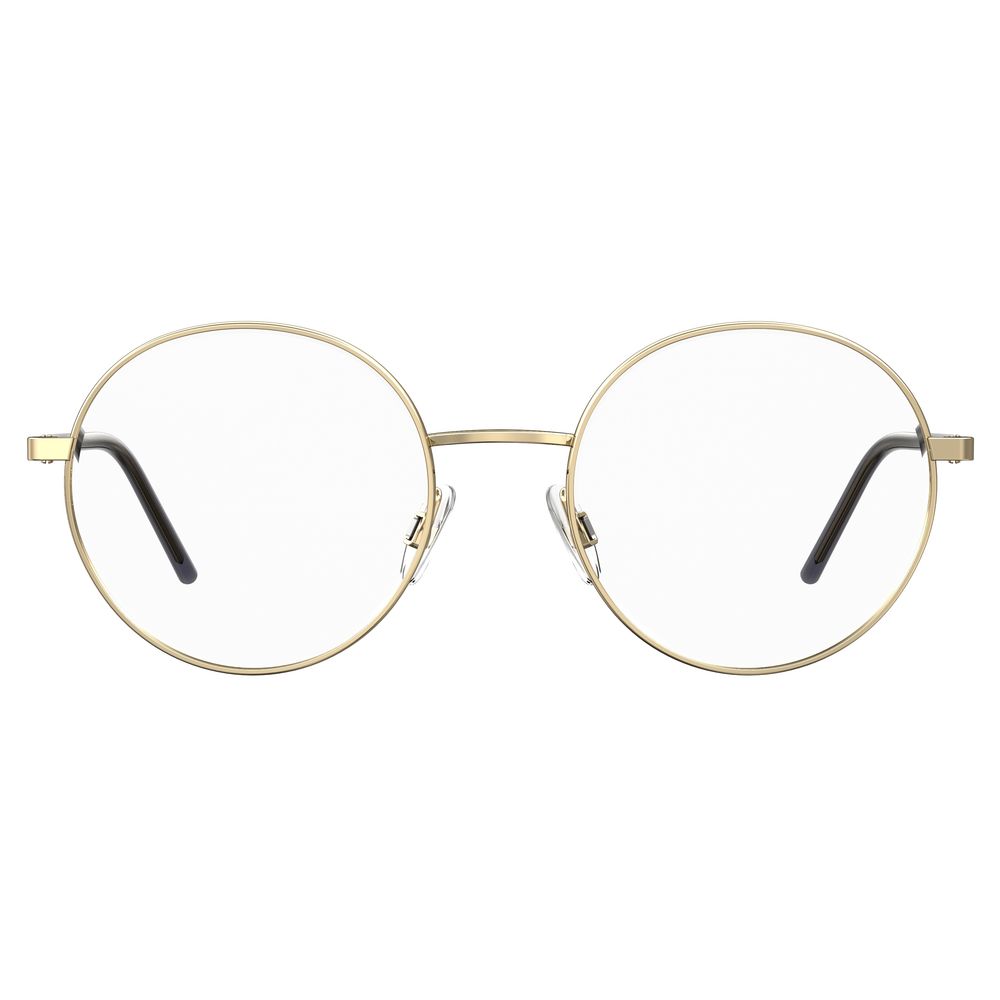 Love Moschino Roségoldfarbene Metallbrille (Gestell)