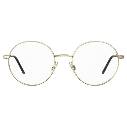 Love Moschino Roségoldfarbene Metallbrille (Gestell)