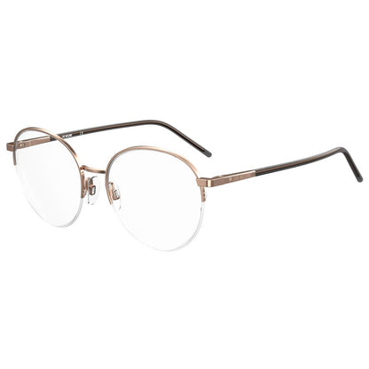 Love Moschino Goldfarbene Metallbrille (Gestell)
