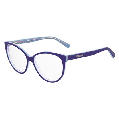 Love Moschino Brille aus Acetat in Lila (Gestell)