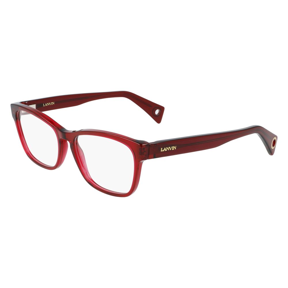 Lanvin Rote Acetat-Rahmen