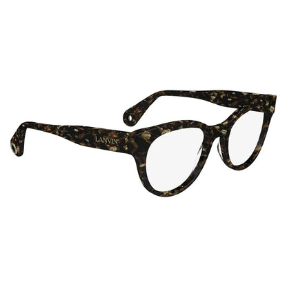 Lanvin Braune Acetat-Brille (Gestell)