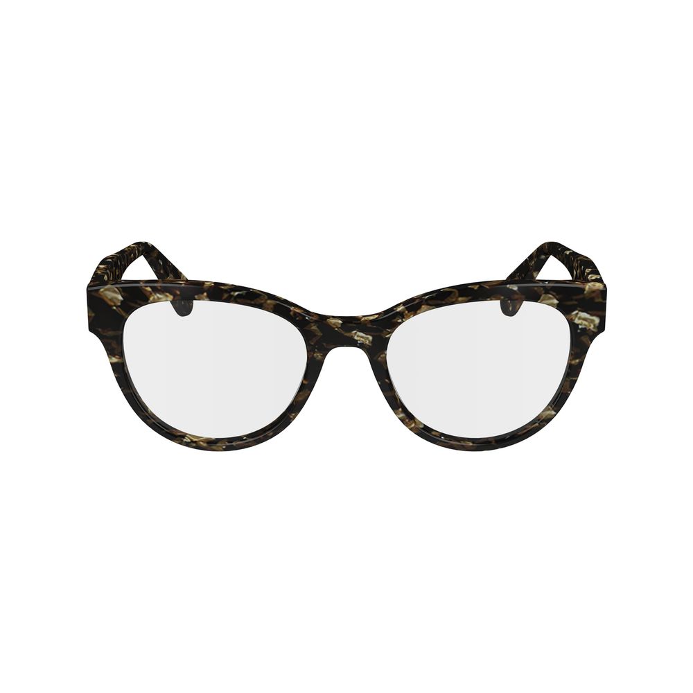 Lanvin Braune Acetat-Brille (Gestell)