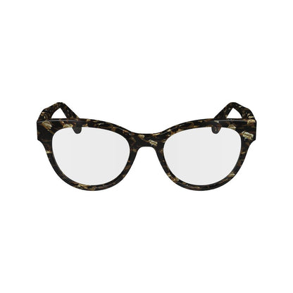 Lanvin Braune Acetat-Brille (Gestell)