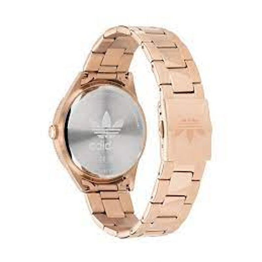 Adidas Armbanduhr mit mehrfarbigem Zifferblatt aus Edelstahl