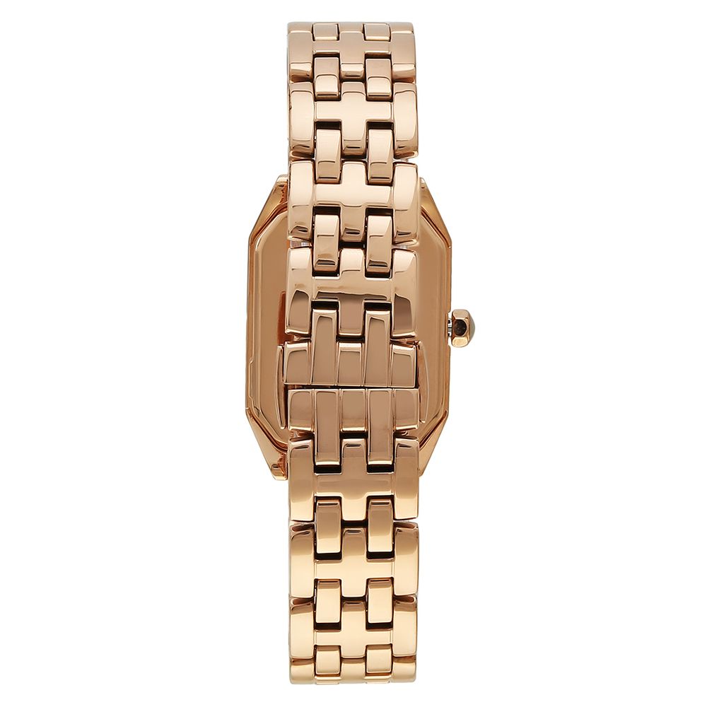 Armani – Roségold-Edelstahluhr
