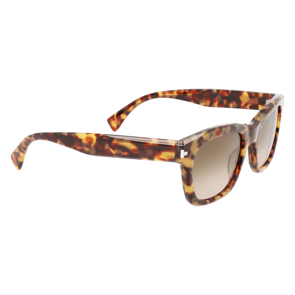 Lanvin – Braune Acetat-Sonnenbrille