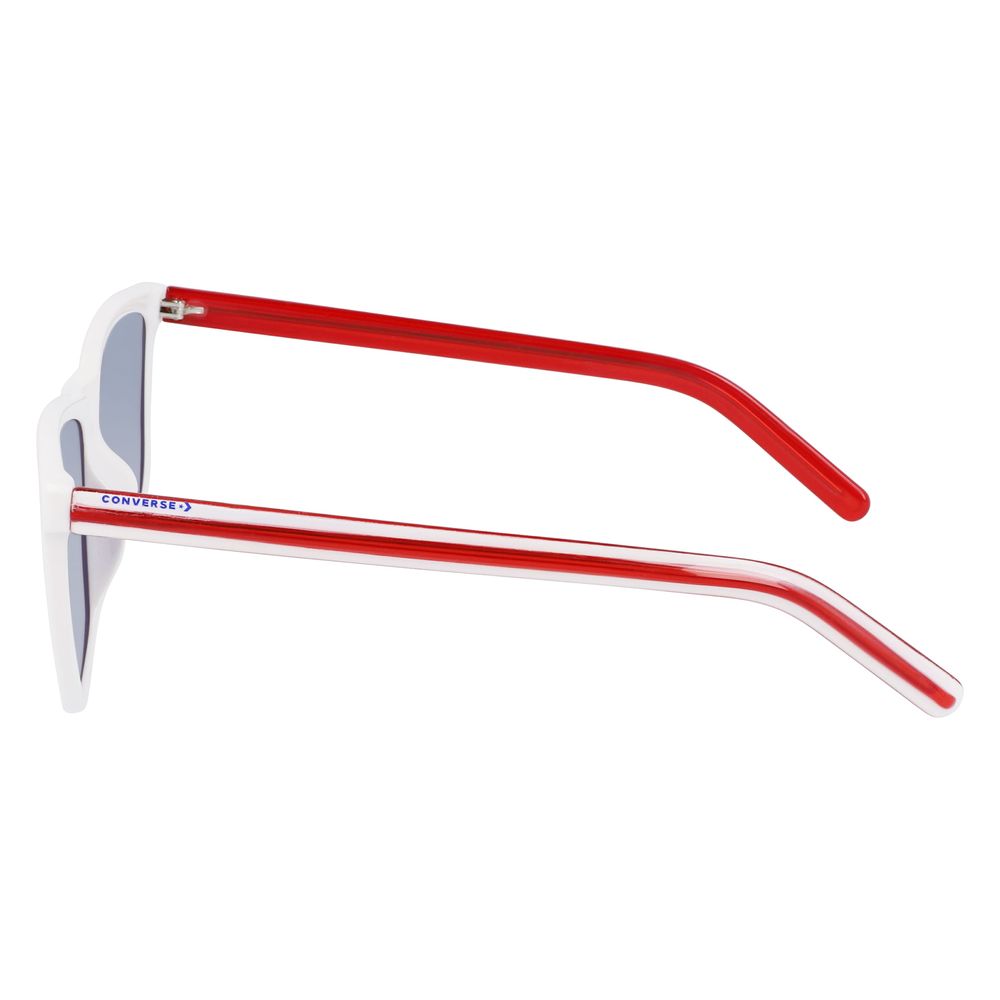 Converse – Weiße Sonnenbrille mit Spritzguss