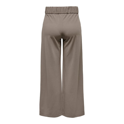 Jacqueline De Yong Braune Polyesterhose
