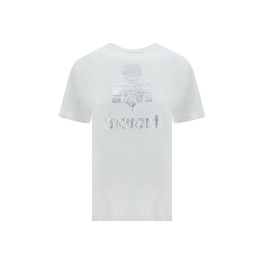 Marant Etoile White Linen T-Shirt
