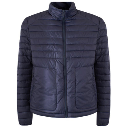 Yes Zee Blaue Nylon-Leichtjacke für Herren