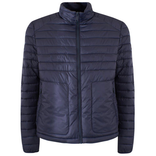 Yes Zee Blaue Nylon-Leichtjacke für Herren