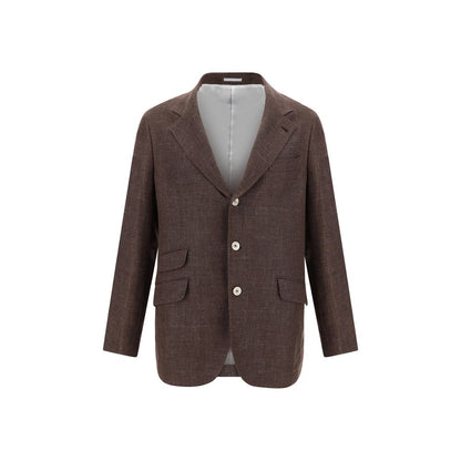 Brunello Cucinelli Leinen-Blazerjacke