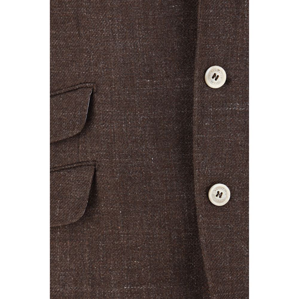 Brunello Cucinelli Leinen-Blazerjacke