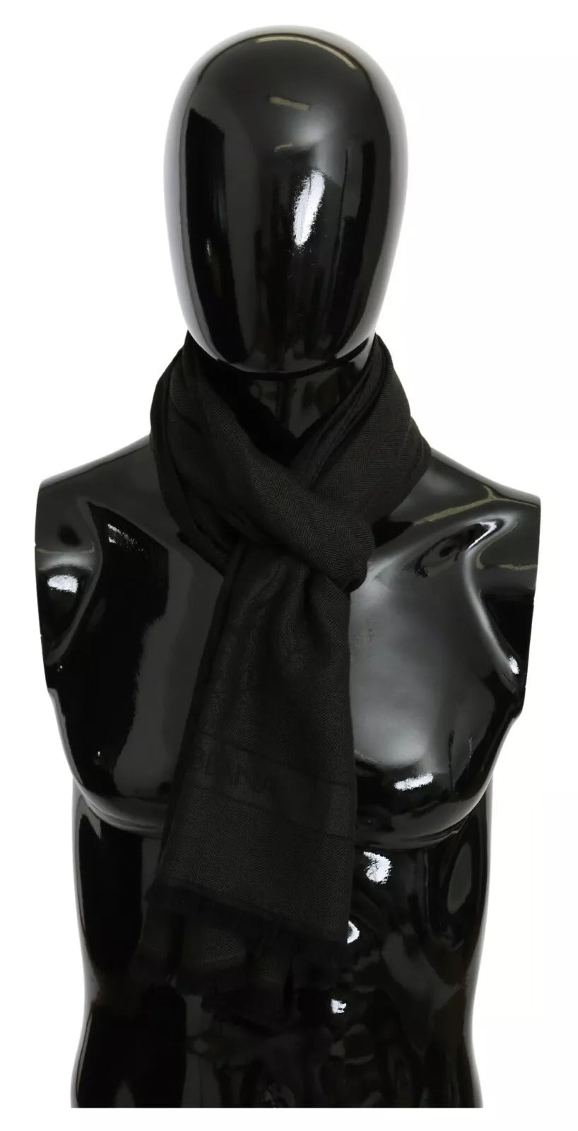 وشاح دولتشي آند غابانا الأخضر والبني من الكشمير