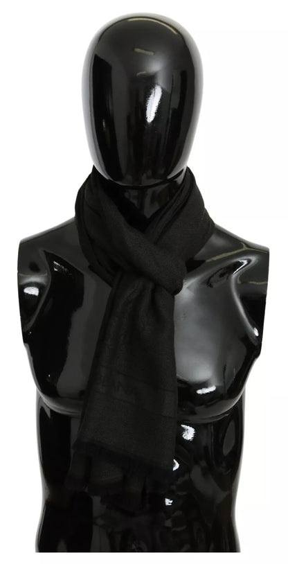 وشاح دولتشي آند غابانا الأخضر والبني من الكشمير