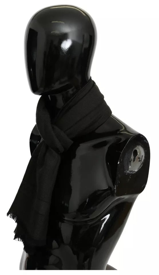 وشاح دولتشي آند غابانا الأخضر والبني من الكشمير