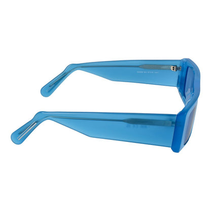 GCDS Blaue Unisex-Sonnenbrille