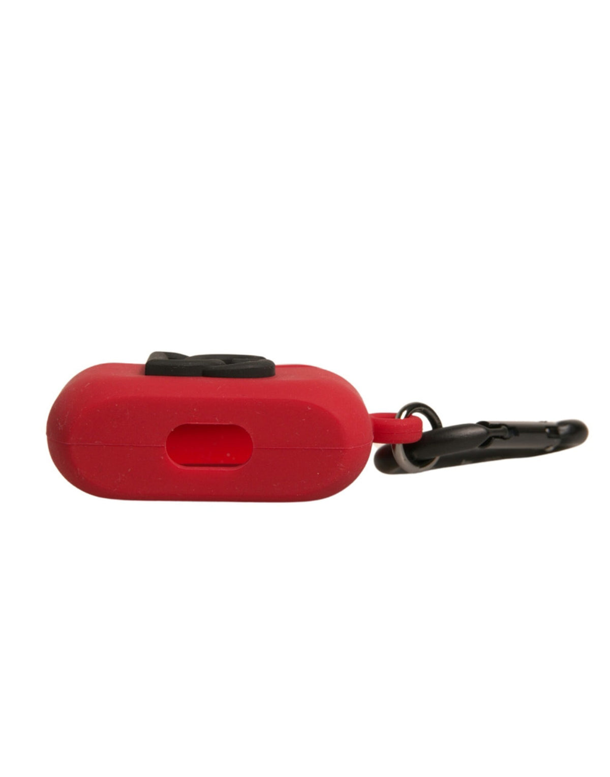 Dolce &amp; Gabbana – Rote Airpods-Hülle aus Silikonkautschuk mit Logoprägung