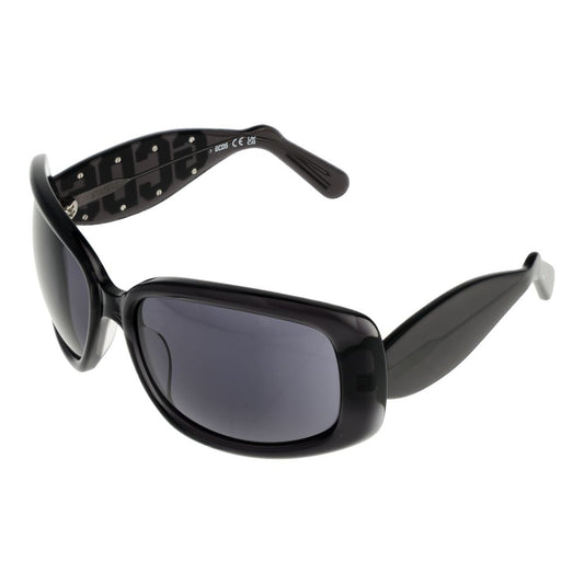 GCDS Schwarze Unisex-Sonnenbrille