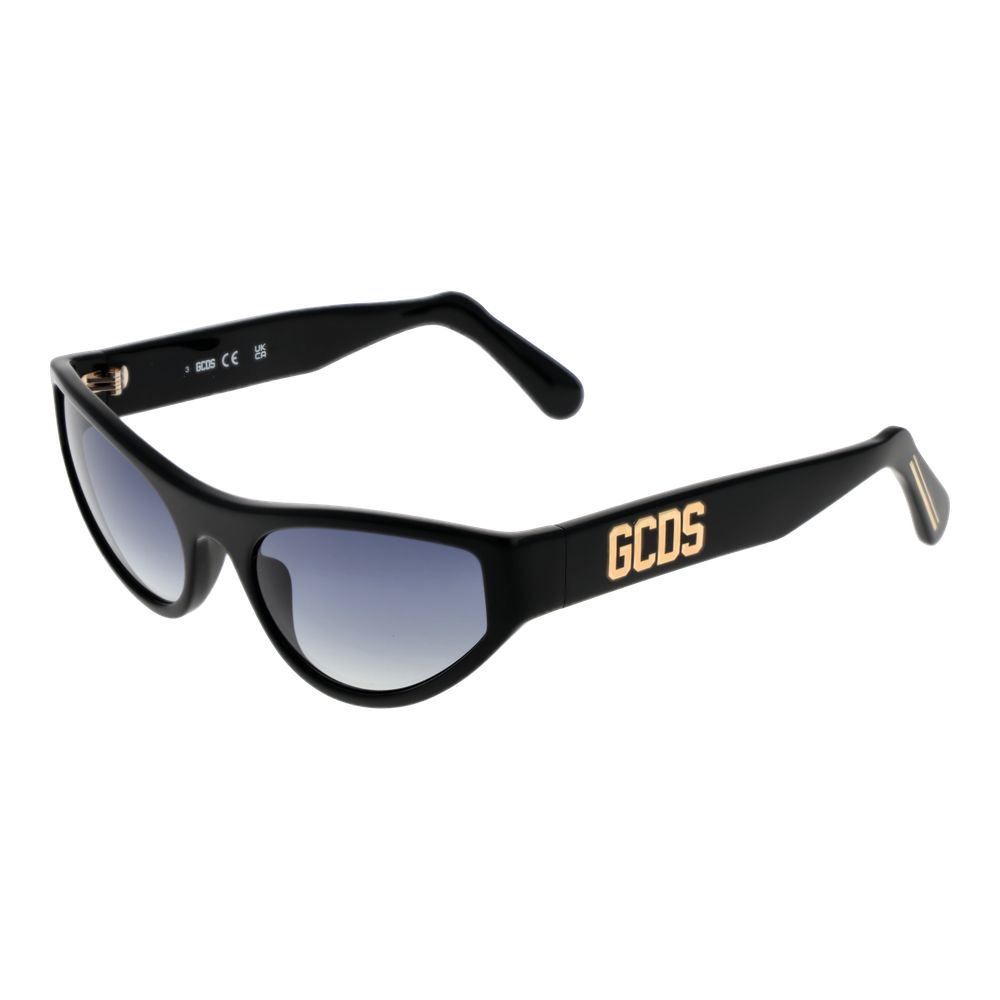 GCDS Schwarze Unisex-Sonnenbrille
