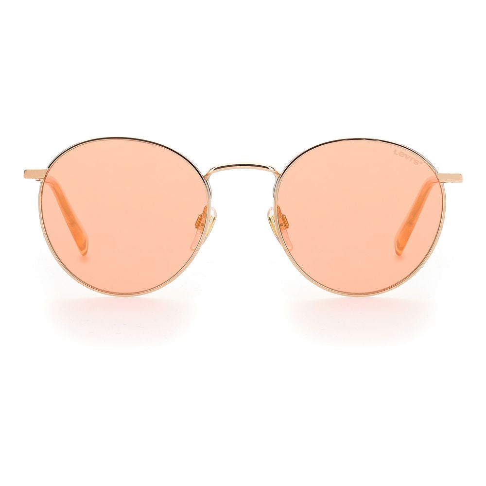 Levi's – Sonnenbrille aus goldenem Metall