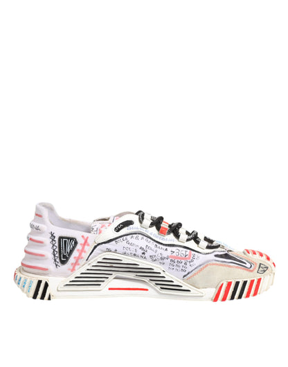 Dolce &amp; Gabbana – Mehrfarbige NS1-Sneakers aus Wildleder