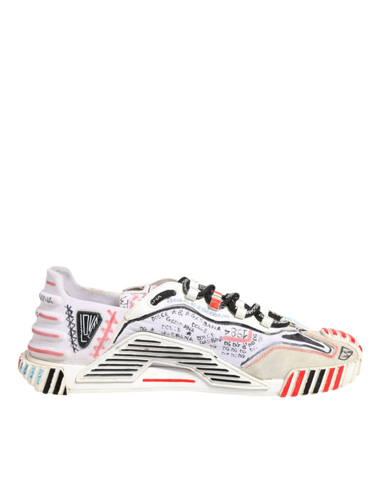 حذاء سنيكرز دولتشي آند غابانا NS1 متعدد الألوان من قماش السويد