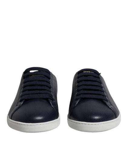 Dolce &amp; Gabbana Blaue Low Top Saint Tropez Sneakers für Herren