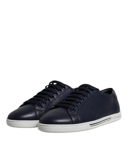 Dolce &amp; Gabbana Blaue Low Top Saint Tropez Sneakers für Herren