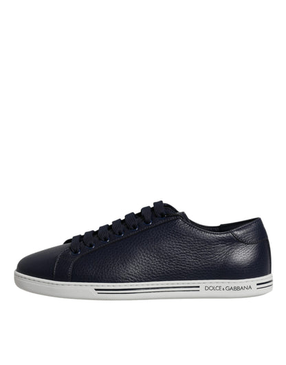 Dolce &amp; Gabbana Blaue Low Top Saint Tropez Sneakers für Herren