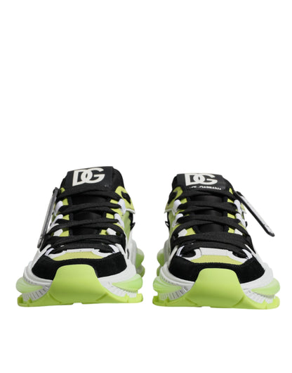 Dolce &amp; Gabbana Mehrfarbige Airmaster Low Top Sneakers Schuhe